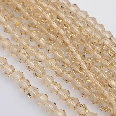 Bicone Glass Beads Strands EGLA-P016-4mm-12-1