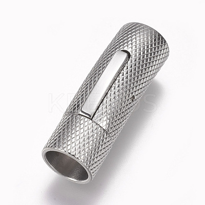 Tarnish Resistant 304 Stainless Steel Bayonet Clasps STAS-A035B-8P-1