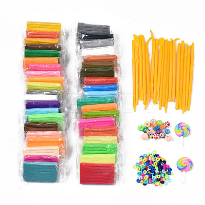 DIY Polymer Clay Dough Plasticine Tools Kits DIY-N001-001-1