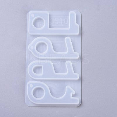No Touch Door Opener Food Grade Silicone Molds DIY-K025-14-1