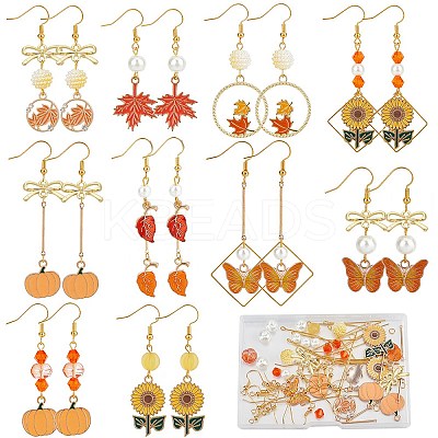 Thanksgiving Day Earring Making Kit DIY-SC0021-84-1