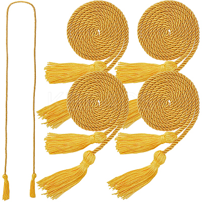 Polyester Double-end Tassels Fringed Bachelor's Gown Hanger FIND-WH20041-001A-1