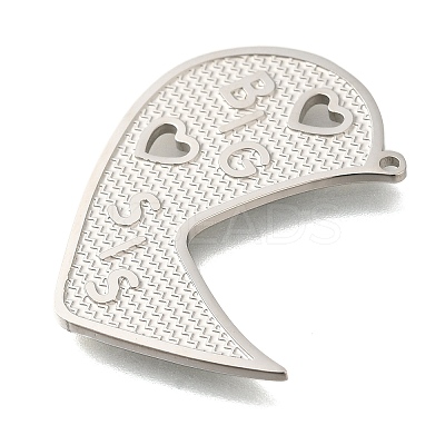 Anti-Tarnish 304 Stainless Steel Pendants LS-STAS-R131-12P-1