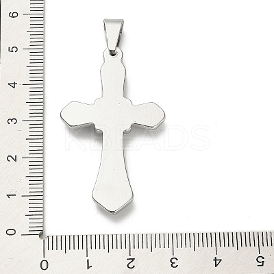 304 Stainless Steel Pendants STAS-Q343-15P-1