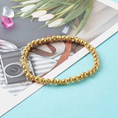Shell Shape Cubic Zirconia Charm Stretch Bracelets Set for Teen Girl Women X1-BJEW-JB06850-04-1