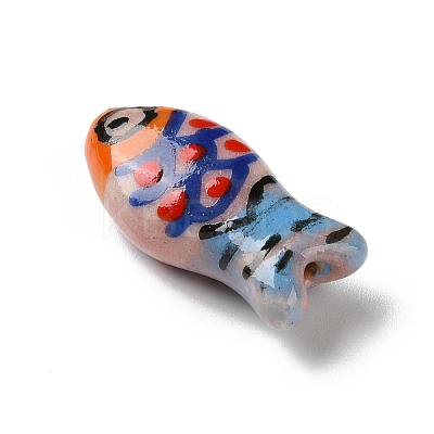 Handmade Porcelain Beads X-PORC-Z006-04B-02-1