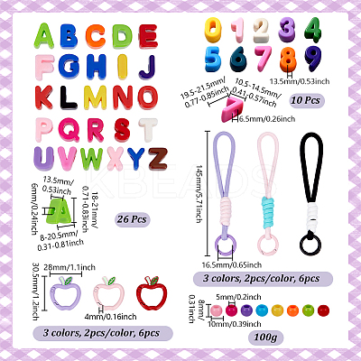 DIY Mobile Straps Making Kits DIY-NB0015-39-1