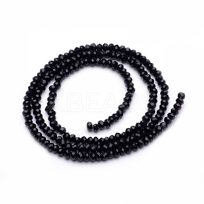 Transparent Glass Beads Strands LS-GLAA-R200-C08-1