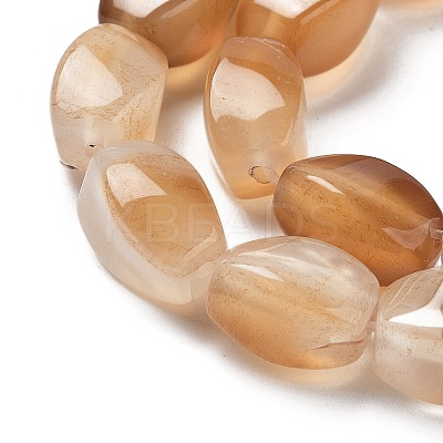 Natural Agate Beads Strands G-G172-01F-1