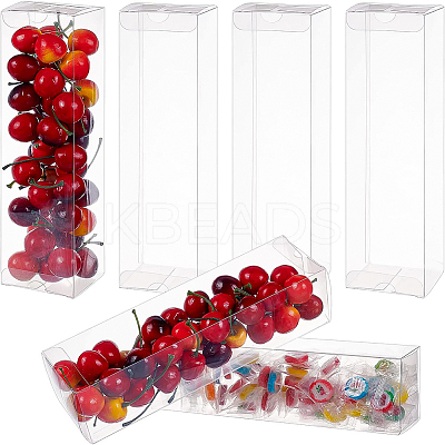 Foldable Transparent PVC Box LS-CON-WH0074-71-1