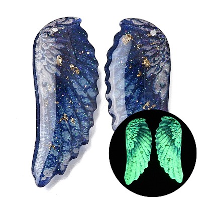 Luminous Transparent Epoxy Resin Pendants RE-CBAE738-01D-1