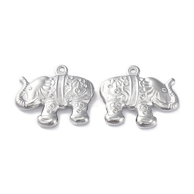 Non-Tarnish 304 Stainless Steel Pendant Rhinestone Settings STAS-P324-40P-1