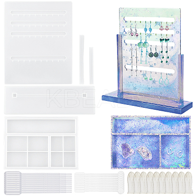 DIY Display Stand Silicone Molds Kits DIY-FG0001-63-1