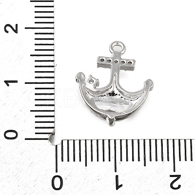 Brass Micro Pave Cubic Zirconia Pendants LS-KK-Q048-09P-1