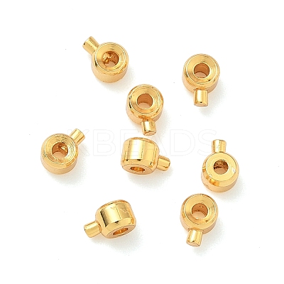 Brass Crimp Beads KK-H532-28G-1