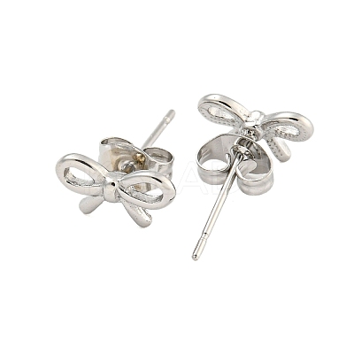 Non-Tarnish 304 Stainless Steel Stud Earrings EJEW-S223-02P-1