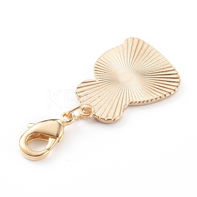 Christmas Themed Alloy Enamel Pendants HJEW-JM00457-04-1