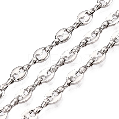Iron Coffee Bean Link Chains CH-T005-11P-1