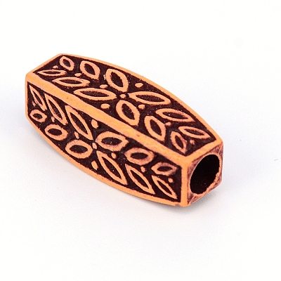 Plastic Dreadlocks Braiding Beads OHAR-WH0015-02-1