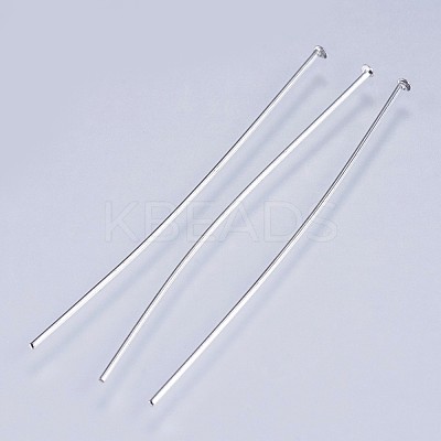 Tarnish Resistant 304 Stainless Steel Flat Head Pins STAS-F145-07P-0.6x45mm-1