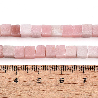 Natural Pink Opal Beads Strands G-T140-44B-02-1