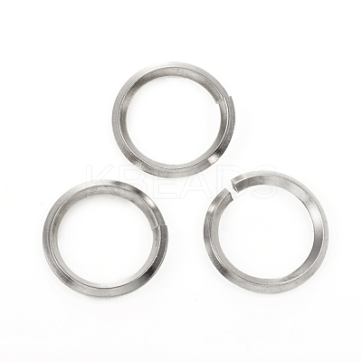 Tarnish Resistant 304 Stainless Steel Open Jump Rings STAS-G224-22P-02-1