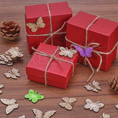 200Pcs Laser Cut Wood Shapes WOOD-SC0001-75-1