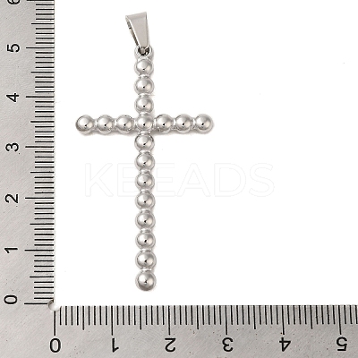 Non-Tarnish 304 Stainless Steel Pendants STAS-C103-30C-P-1