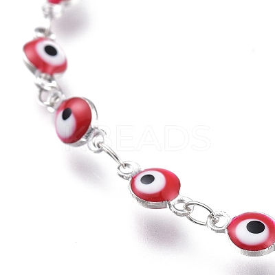 304 Stainless Steel Link Bracelets BJEW-M203-04P-A-1