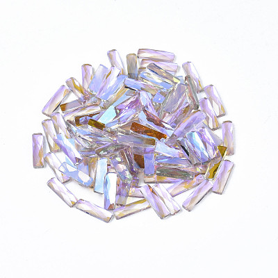 Glass Rhinestone Cabochons MRMJ-N027-009B-1