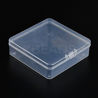 Plastic Bead Containers with Hinged Lid CON-Z007-06B-1