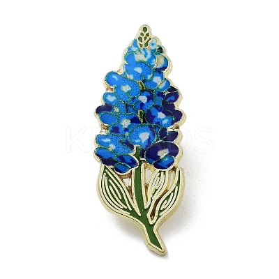 Flower Series Zinc Alloy Enamel Pin JEWB-D069-03F-1