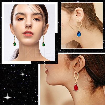 DIY Teardrop Earring Making Kit DIY-GA0003-93-1