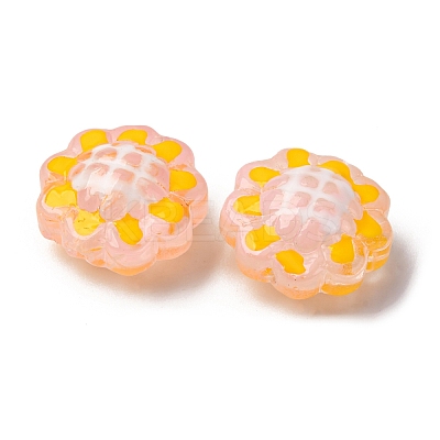 Glass Enamel Beads GLAA-C038-02I-1