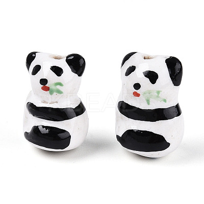 Handmade Porcelain Beads PORC-T133-18-1