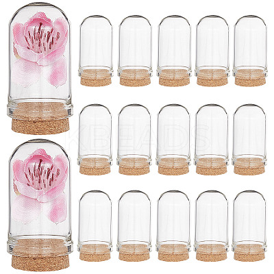 Glass Dome Cloche Cover AJEW-CP0005-62B-1