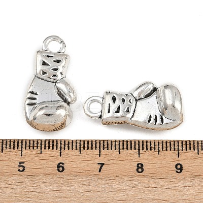 Tibetan Style Alloy Pendants TIBE-B003-23AS-02-1