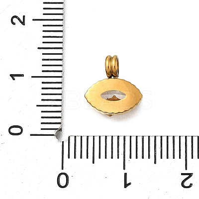 304 Stainless Steel Pendants STAS-R159-07G-1