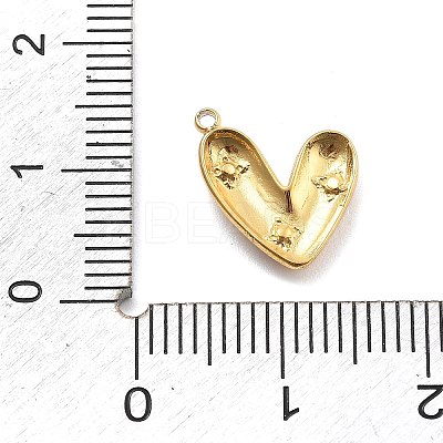 304 Stainless Steel Rhinestone Pendants STAS-R155-035G-G-1