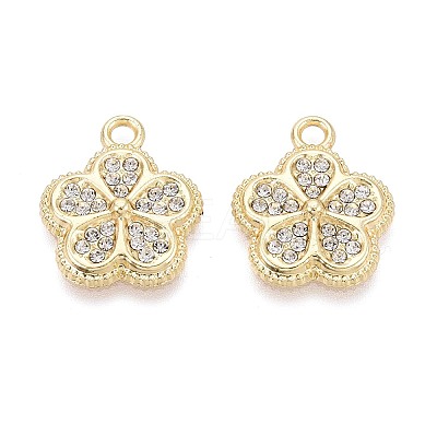 Alloy & Crystal Rhinestone Pendants PALLOY-T095-03KCG-1