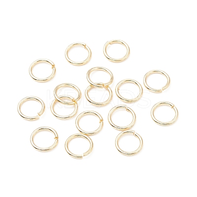 Brass Open Jump Rings KK-WH0060-01F-G-1