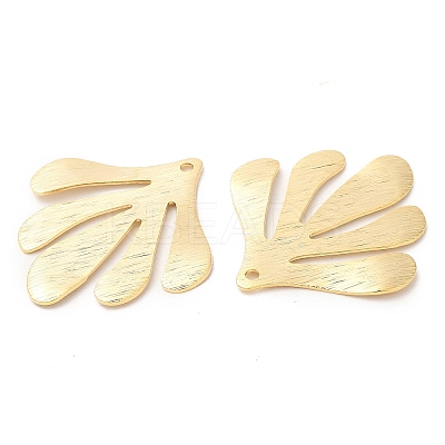 Rack Plating Brass Pendants KK-M250-20G-1