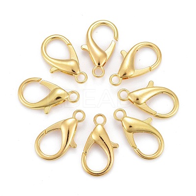 Zinc Alloy Lobster Claw Clasps LS-X-E107-G-1