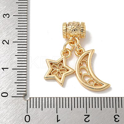 Brass Pendants KK-K378-29G-1