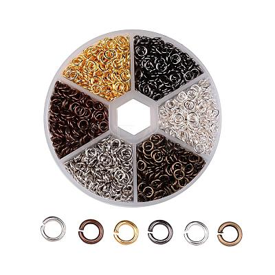 1 Box Brass Open Jump Rings KK-JP0007-5mm-1