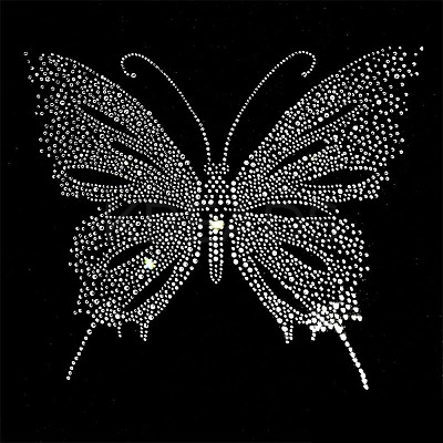 2 Sheets 2 Style  Glitter Hotfix Rhinestone DIY-GF0006-60-1
