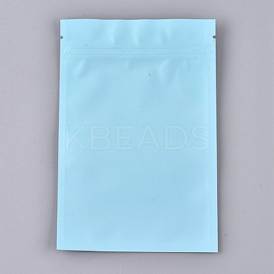 Solid Color Plastic Zip Top Bags OPP-P002-B04-1