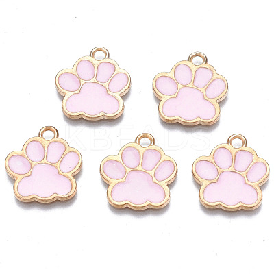 Alloy Enamel Pendants ENAM-T016-22LG-A-RS-1