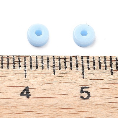 Opaque Acrylic Beads OACR-H044-02A-1