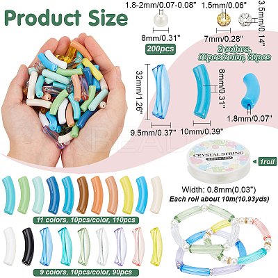 DIY Stretch Jewelry Making Kit DIY-NB0012-15-1